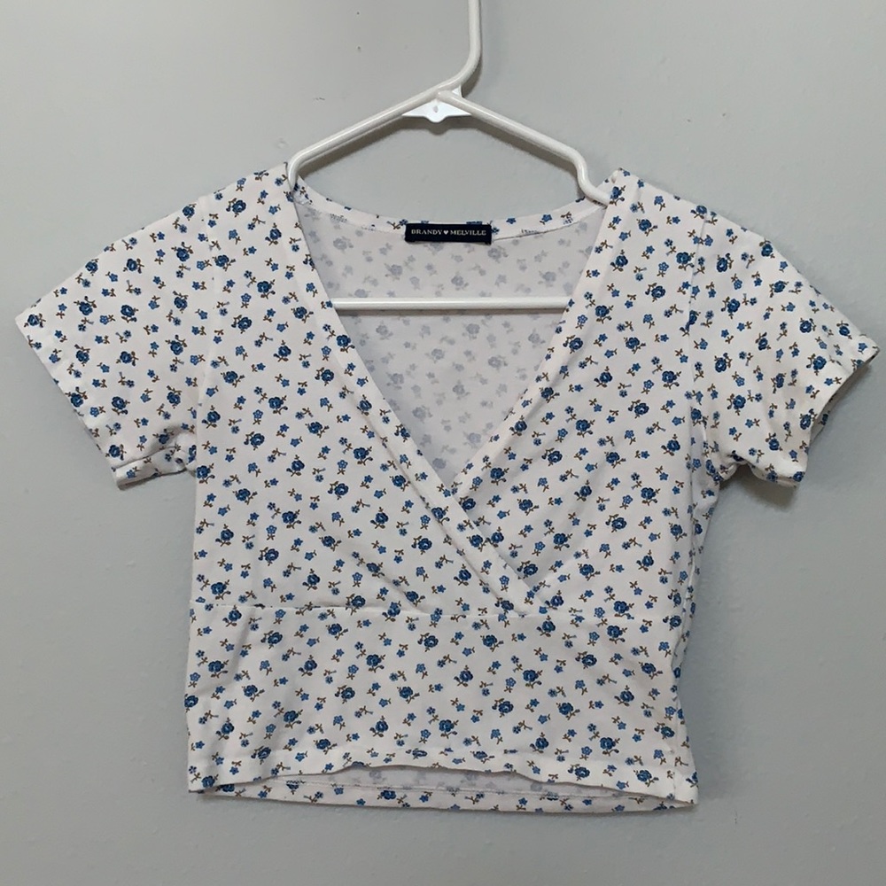 Brandy Melville Floral Top